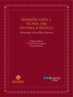 Jurisdicción y teoría del sistema jurídico: Homenaje a Juan Ruiz Manero