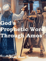 God's Prophetic Word Through Amos