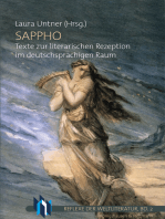 Sappho: Texte zur literarischen Rezeption im deutschsprachigen Raum