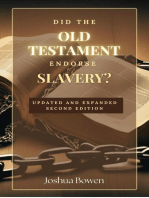Did the Old Testament Endorse Slavery?