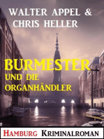 Burmester und die Organhändler: Hamburg Kriminalroman