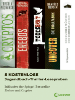 5 kostenlose Jugendbuch-Thriller-Leseproben: Inklusive der Spiegel-Bestseller Erebos 2 und Cryptos