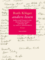 Anders lesen: Juden und Frauen in der deutschsprachigen Literatur des 19. und 20. Jahrhunderts