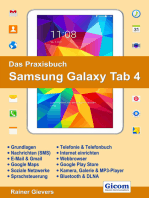 Das Praxisbuch Samsung Galaxy Tab 4