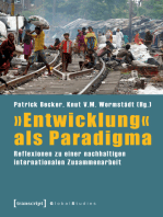 »Entwicklung« als Paradigma: Reflexionen zu einer nachhaltigen internationalen Zusammenarbeit