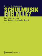 Schulmusik für alle?: Zur Legitimation des Unterrichtsfachs Musik