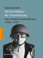 Die Architektur der Inszenierung: Hans Holleins Ausstellungen 1960-1987