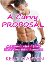A Curvy Proposal (A Steamy Alpha Biker First Time BBW Romance)