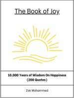 The Book of Joy: 200 Quotes on Happiness From the Greatest Thinkers in History