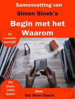 Samenvatting van Simon Sinek's Begin Met Het Waarom