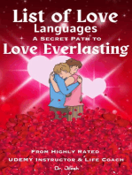 List of Love Languages: A Secret Path to Love Everlasting: Relationship