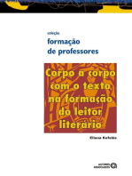 Corpo a corpo com o texto na formação do leitor literário
