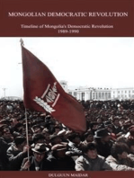 Mongolian Democratic Revolution: Timeline of Mongolia's Democratic Revolution 1989-1990