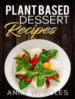 Plant Based Dessert Recipes