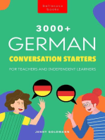 3000+ German Conversation Starters: German Language Readers, #2