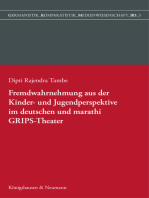 Fremdwahrnehmung aus der Kinder- und Jugendperspektive im deutschen und marathi GRIPS Theater