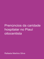 Prenúncios Da Caridade Hospitalar No Piauí Oitocentista