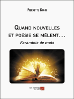 Quand nouvelles et poésie se mêlent…