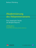 Akademisierung des Hebammenwesens: Eine empirische Studie am Beispiel Bayerns
