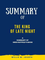 Summary of The King of Late Night By Greg Gutfeld