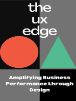 the UX edge - Amplifying Business Performance through Design: Marketing Series