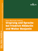Ursprung und Sprache bei Friedrich Hölderlin und Walter Benjamin
