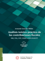 Análisis teórico-práctico de las contribuciones fiscales ISR, IVA, CFF, IMSS E INFONAVIT