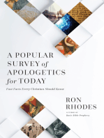 A Popular Survey of Apologetics for Today