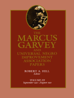 The Marcus Garvey and Universal Negro Improvement Association Papers, Vol. III: September 1920-August 1921