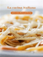 La cocina italiana para una dieta perfecta (traducido)