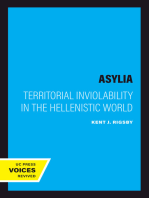 Asylia: Territorial Inviolability in the Hellenistic World