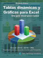 Tablas dinámicas y Gráficas para Excel: Una guía visual paso a paso