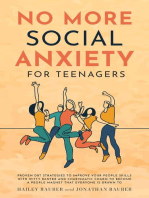 No More Social Anxiety For Teenagers: Proven DBT Strategies to Improve Your People Skills with Witty Banter and Charismatic Charm to Become a People Magnet that Everyone is Drawn To