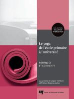 Le yoga, de l'école primaire à l'université: Pourquoi et comment?