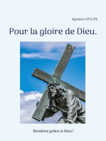 Pour la gloire de Dieu.