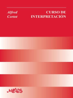 Curso de interpretación: compilado y redactado por Jeanne Thieffry