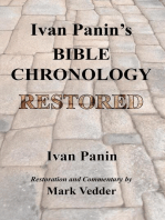 Ivan Panin's Bible Chronology Restored