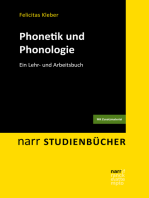 Phonetik und Phonologie: Ein Lehr- und Arbeitsbuch