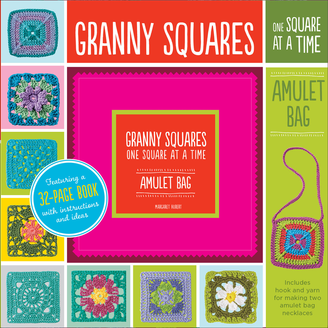 The Granny Square Book by Margaret Hubert Review - Shelley Husband