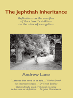 The Jephthah Inheritance: Reflections on the sacrifice of the church's children on the altar of evangelism