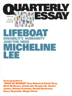 Lifeboat: Disability, Humanity and the NDIS; Quarterly Essay 91