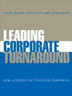 Leading Corporate Turnaround: How Leaders Fix Troubled Companies