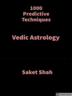 1000 Predictive Techniques: Vedic Astrology