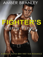 Fighter's Curvy Virgin (A Steamy Alpha BBW First Time Romance)