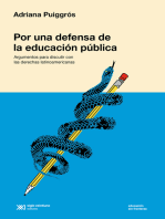 Por una defensa de la educación pública