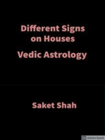 Different Signs on Houses: Vedic Astrology