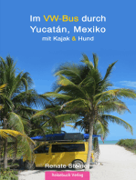 Im VW-Bus durch Yucatán, Mexiko:: mit Kajak und Hund