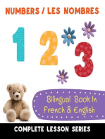 Numbers - Les Nombres - Bilingual Book In French & English