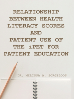 Relationship Between Health Literacy Scores and Patient Use of the iPET for Patient Education