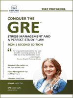 Conquer the GRE®: Stress Management and a Perfect Study Plan: Test Prep Series